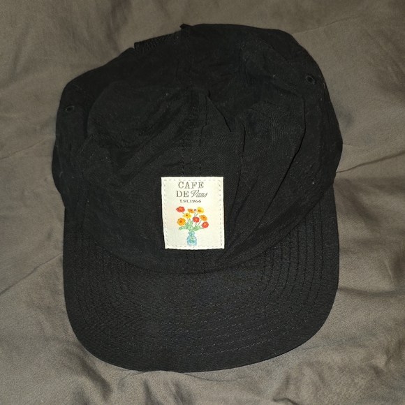 Vans Other - Vans Black Cap with Floral Patch